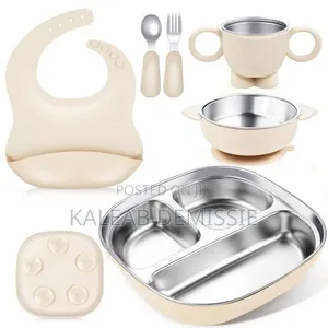Stainless Steel Children's Suction Bowl