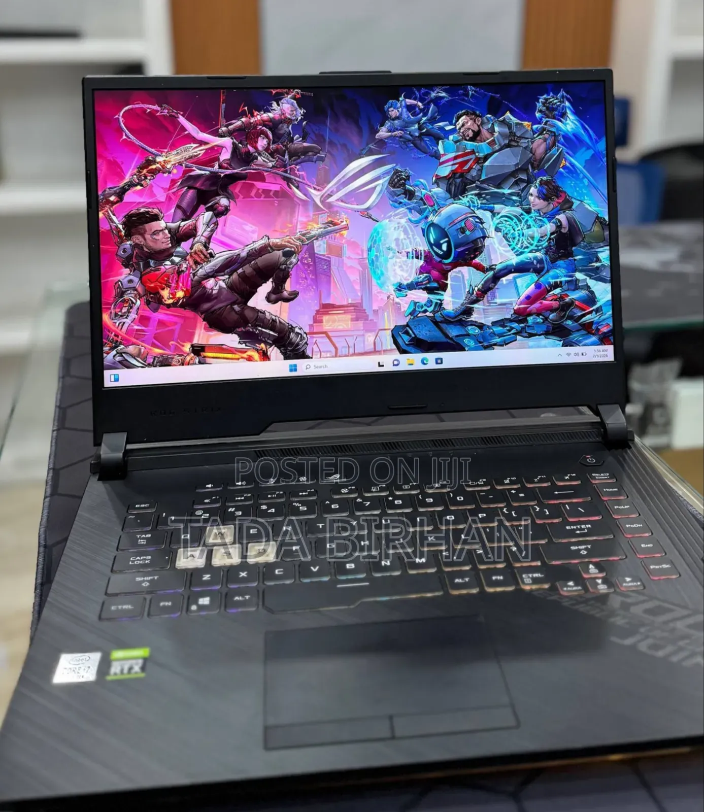 New Laptop Asus ROG Strix G15 16GB Intel Core i7 SSD 512GB