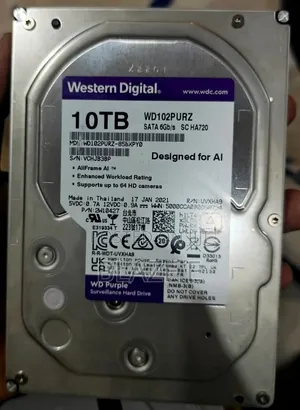 Western Digital 10 TB Internal Harddisk