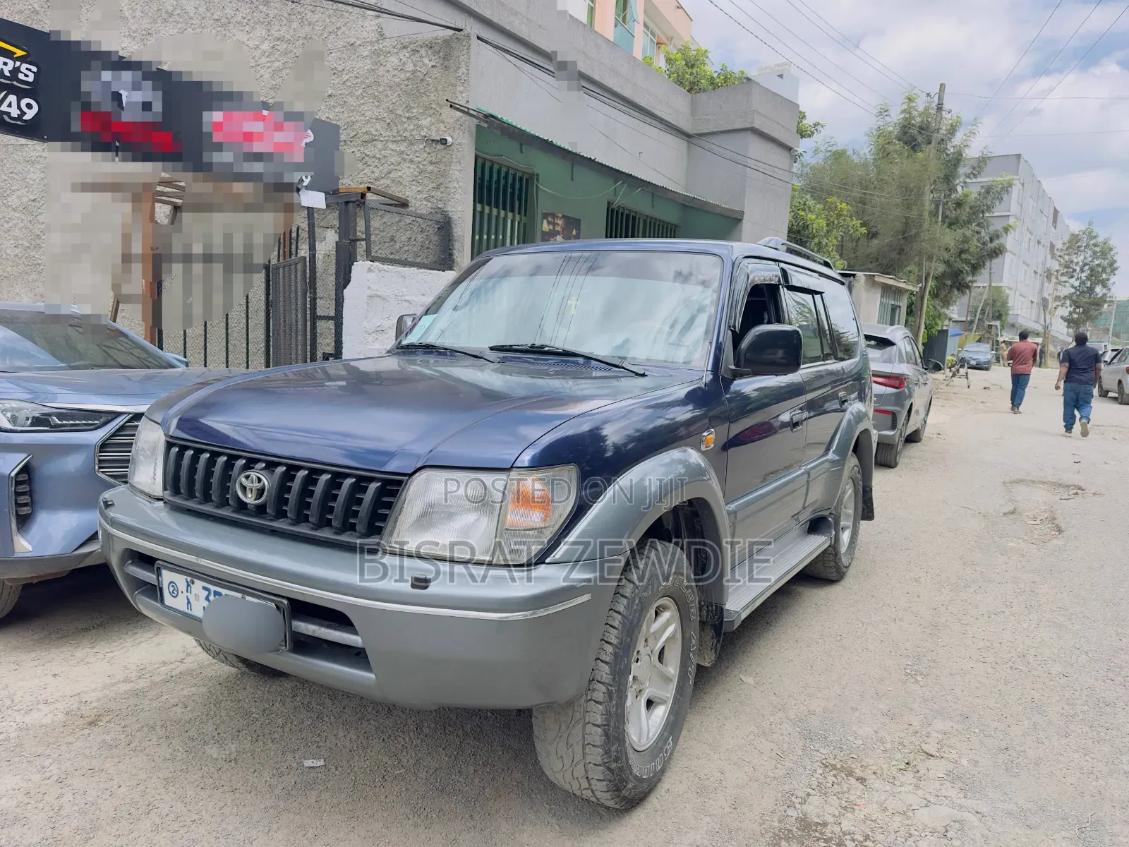 Toyota Land Cruiser 2003 Blue