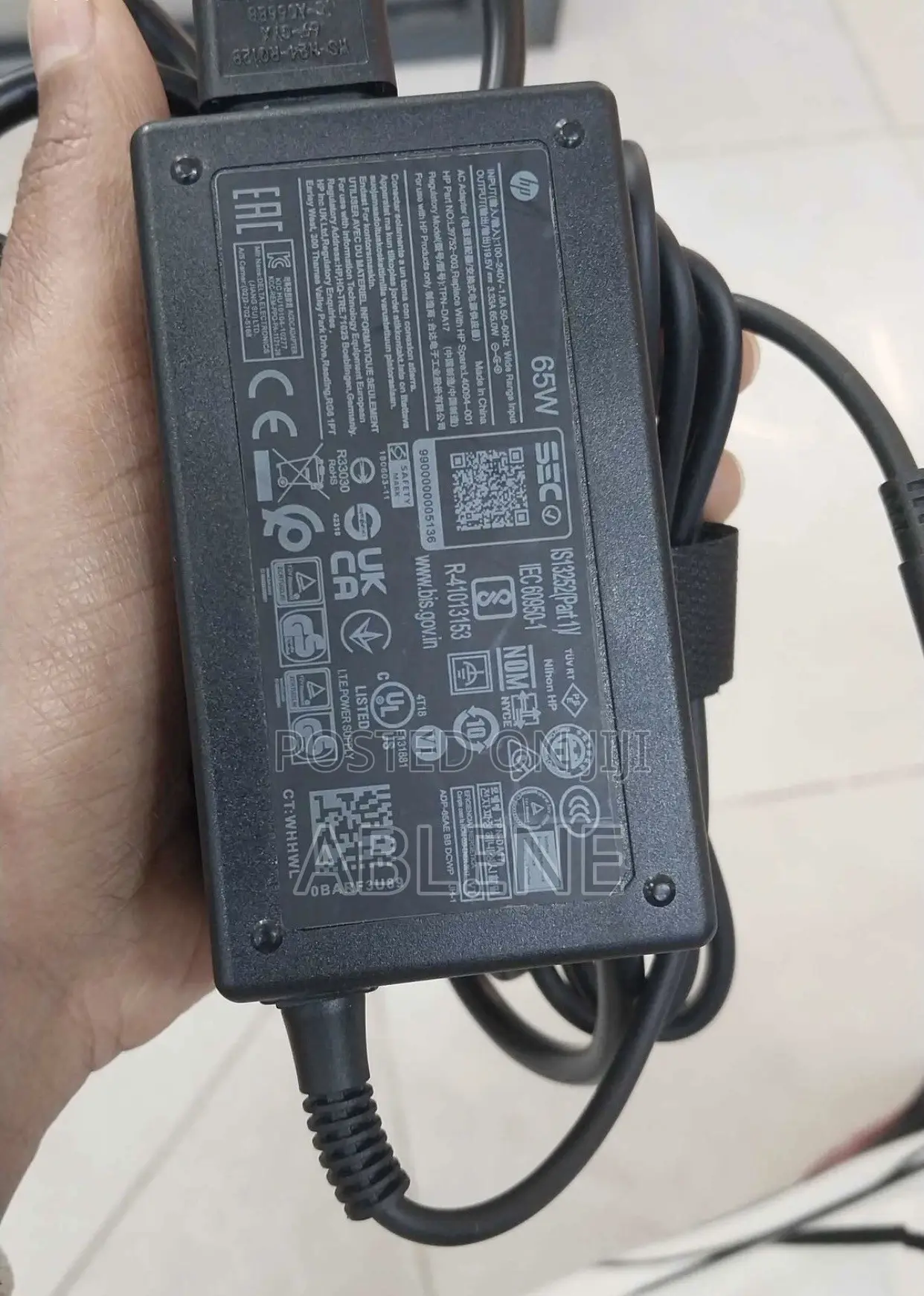 Type C HP Laptop Charger