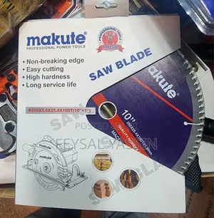Makute 10" (255mm) 100T TCT Circular Saw Blade - Fine Cut for Wood