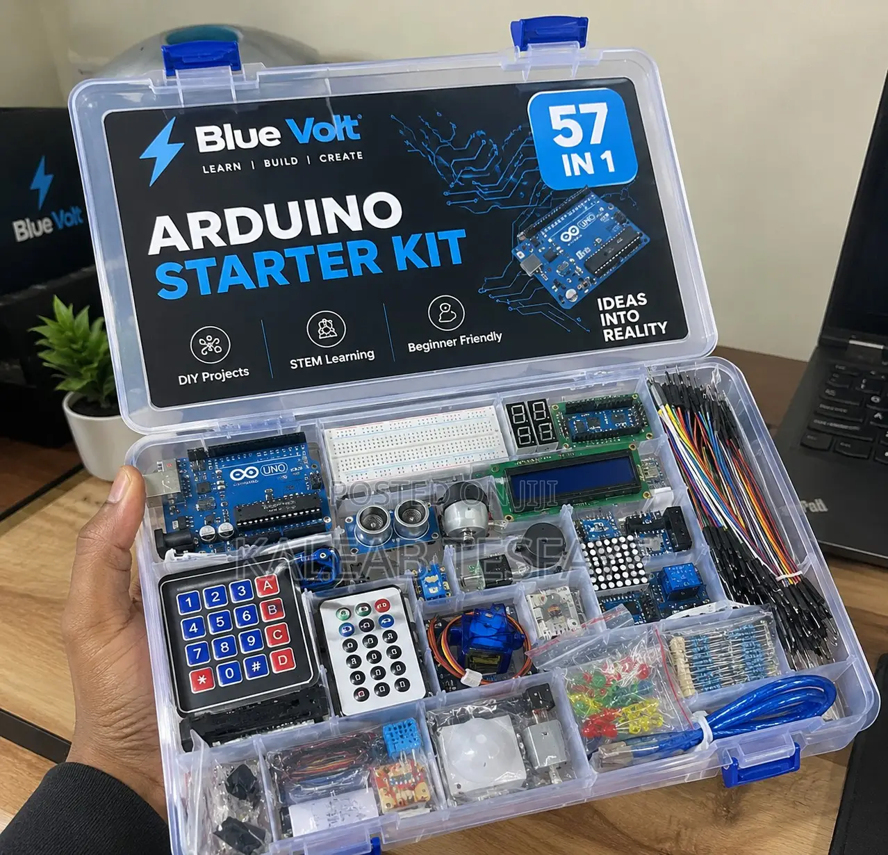 Arduino Kit – 57-in-1 Electronics & Robotics Kit