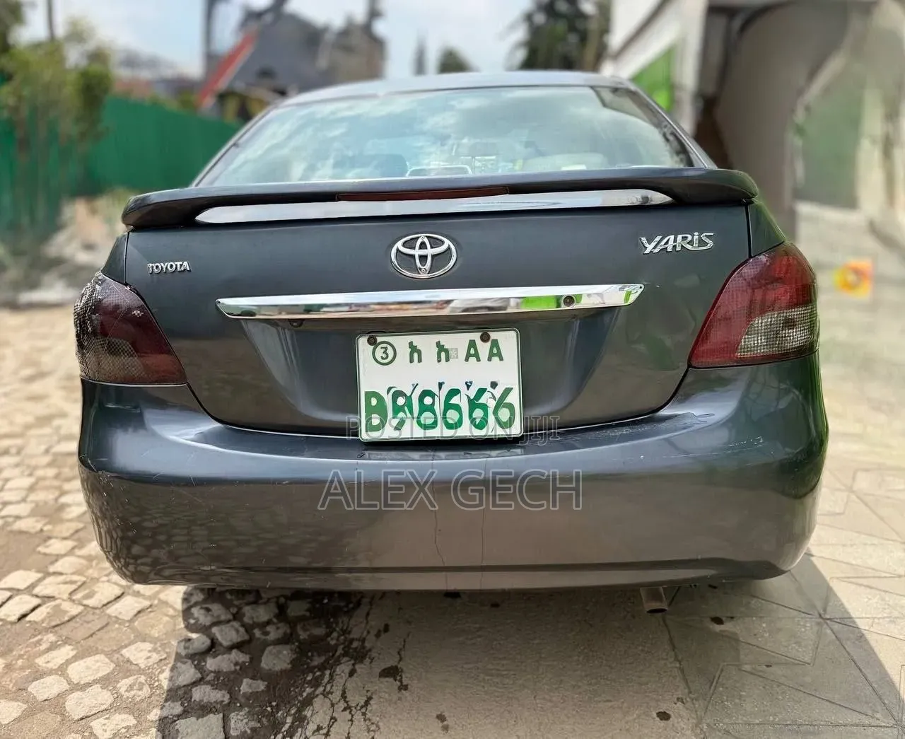 Toyota Yaris 2008 Blue