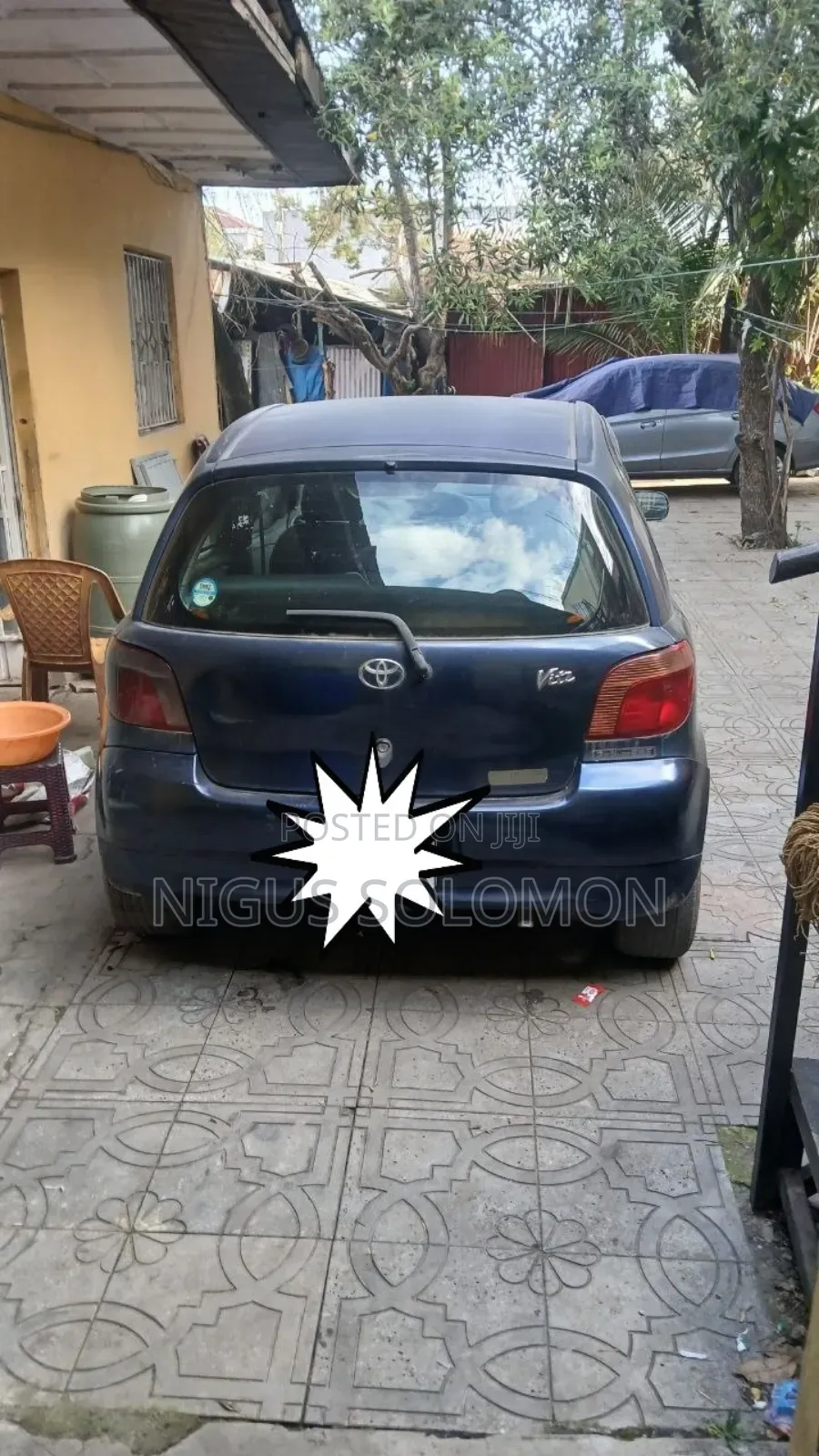 Toyota Vitz 1999 Blue