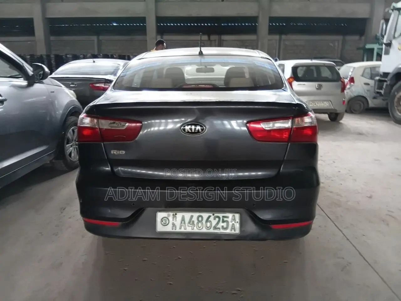 Kia Rio 2017 Gray