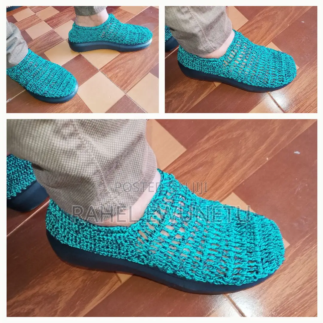 የጅማት ክር ጫማዎች/የበጋ ጫማዎች(Crochet Shoes)