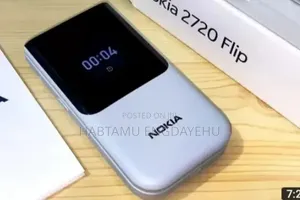 New Nokia 2720 Flip 512 GB Silver