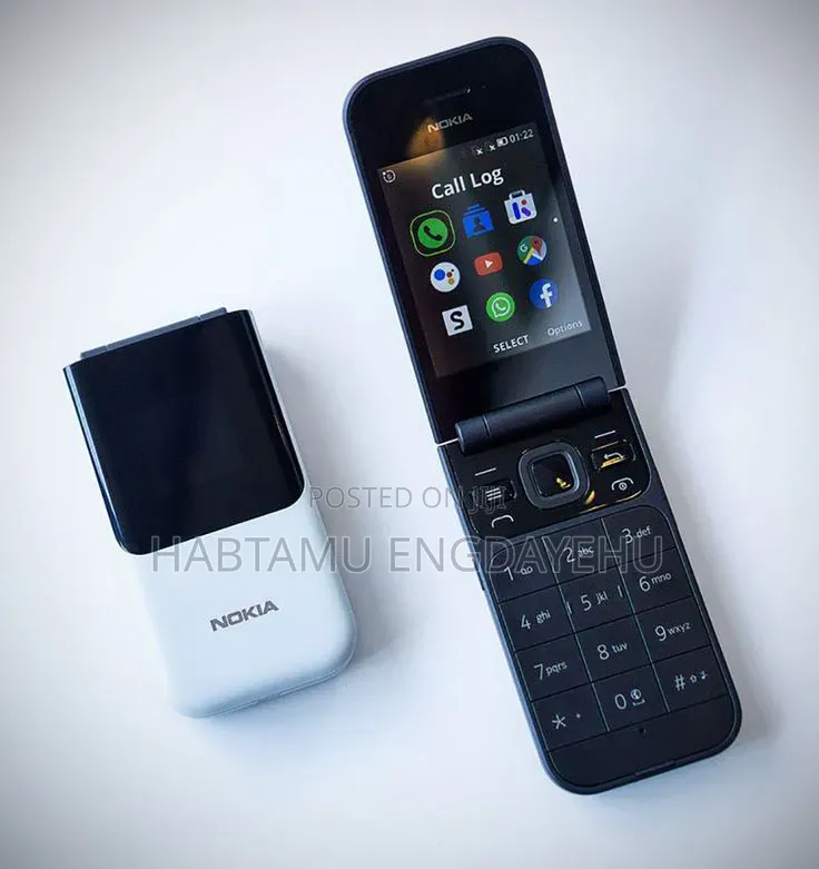 New Nokia 2720 Flip 512 GB Silver