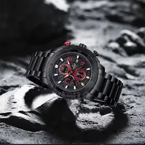 Naviforce Black Red for Men's Watch