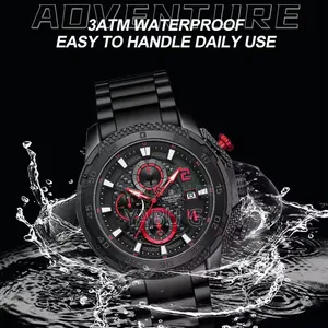 Naviforce Waterproof Quartz Men Watch