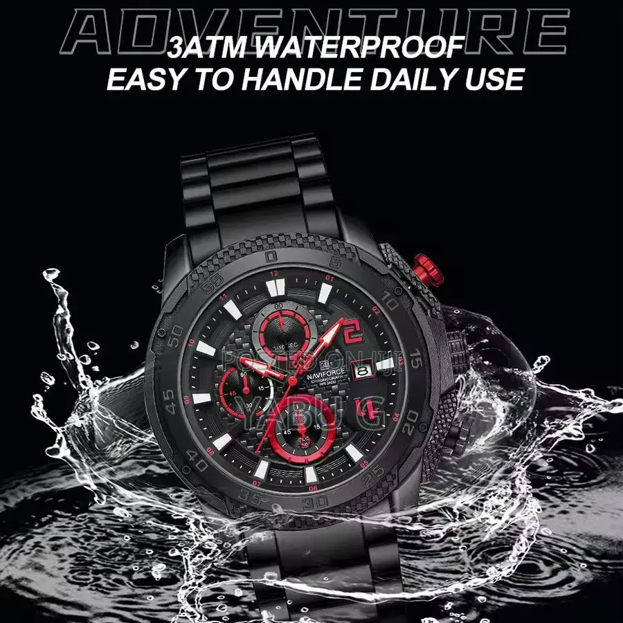 Naviforce Waterproof Quartz Men Watch