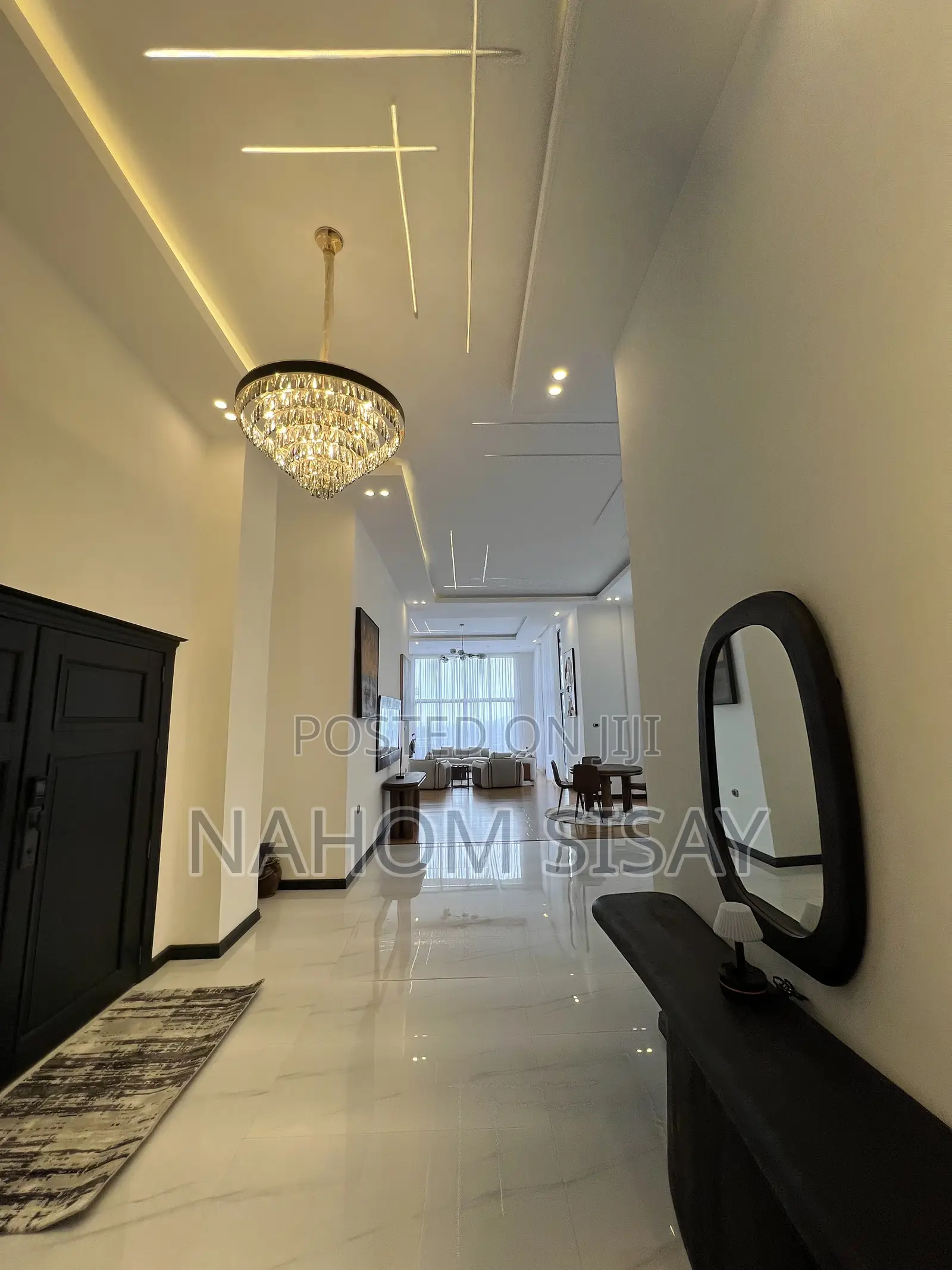 Furnished 4bdrm Penthouse in House Review, Bole for rent