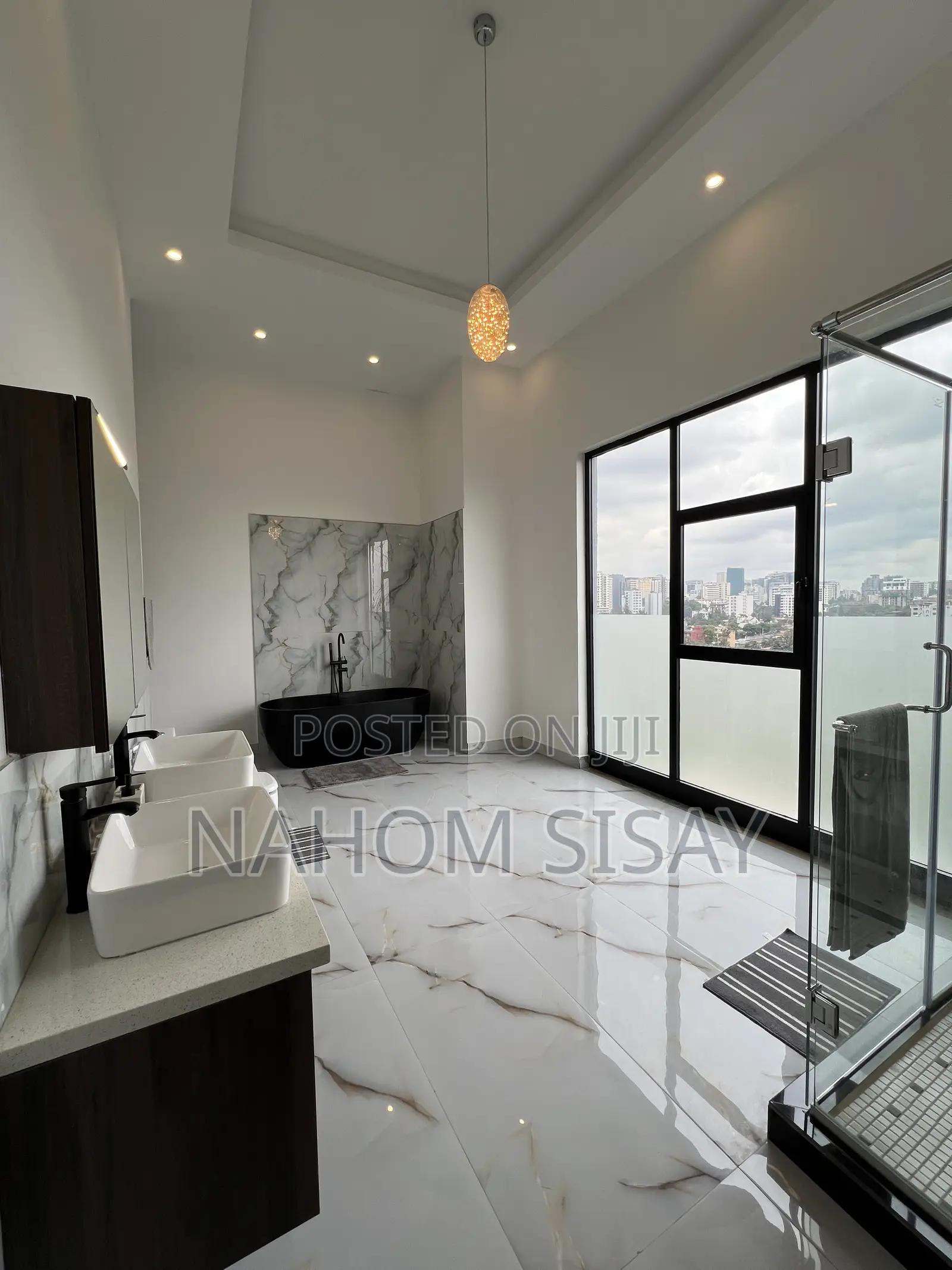 Furnished 4bdrm Penthouse in House Review, Bole for rent