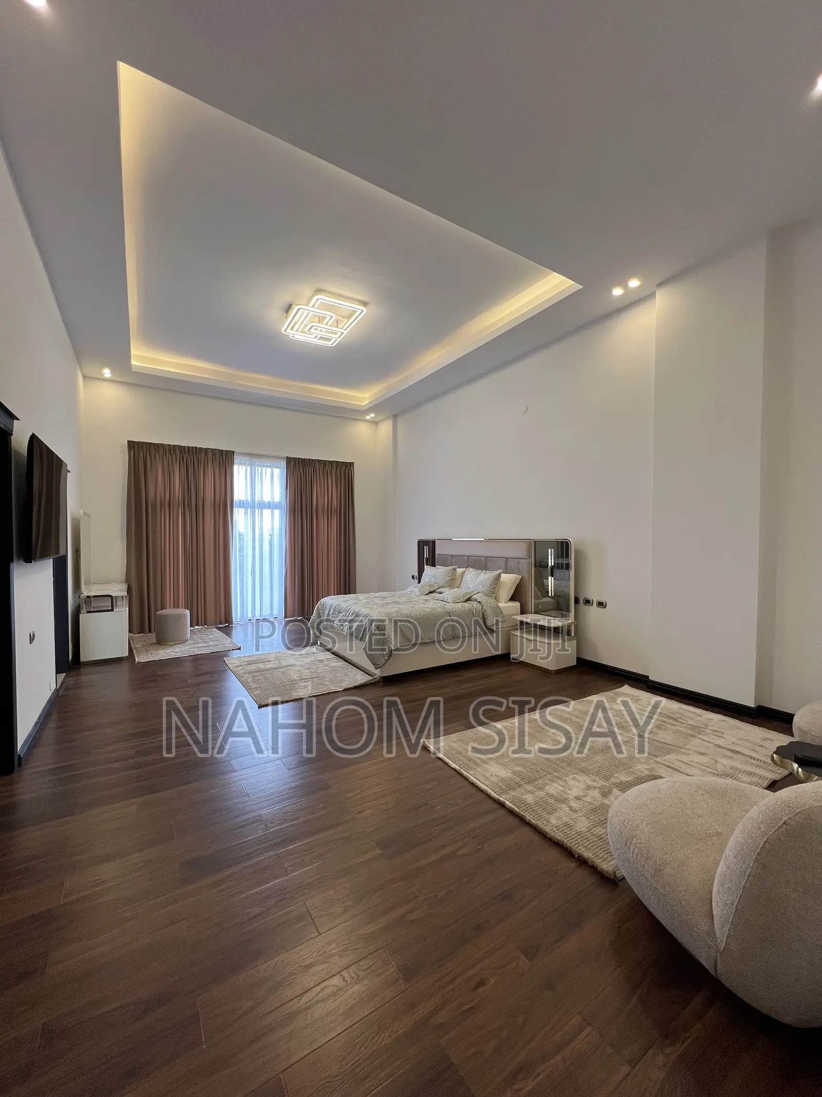 Furnished 4bdrm Penthouse in House Review, Bole for rent