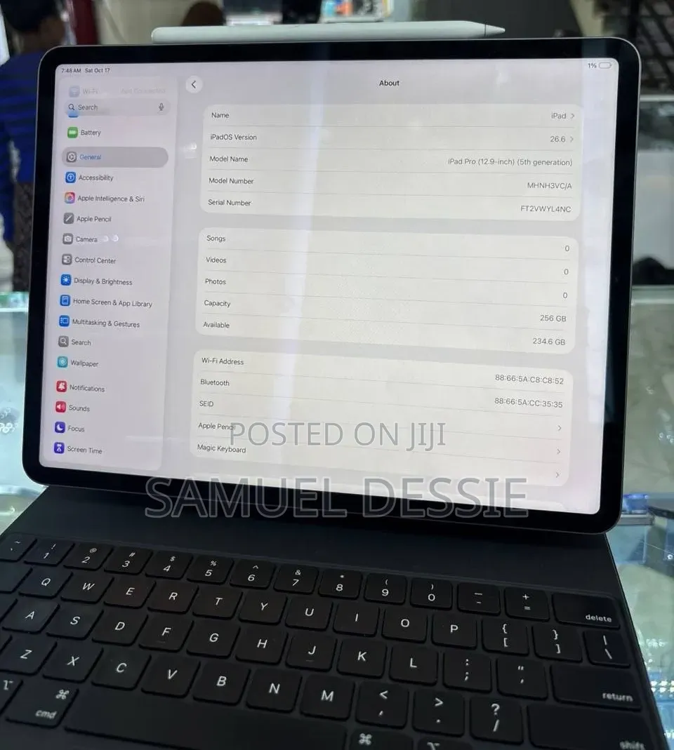 New Apple iPad Pro (2022) 256 GB