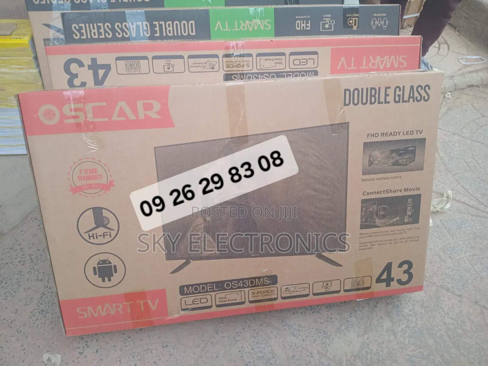 Empire TV 43inch Led 4k Smart Android TV