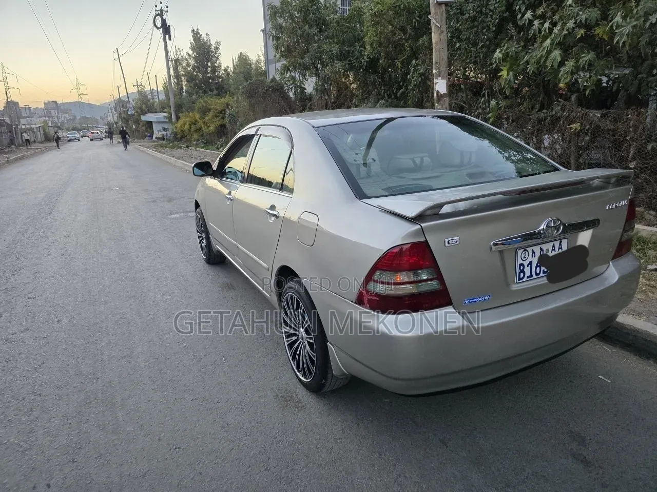 Toyota Corolla 2003 Gold
