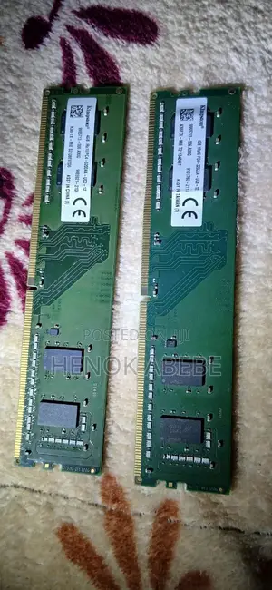 Kingston 8GB DDR4 3200MHz Desktop RAM (2 X 4GB Pair) - Brand New