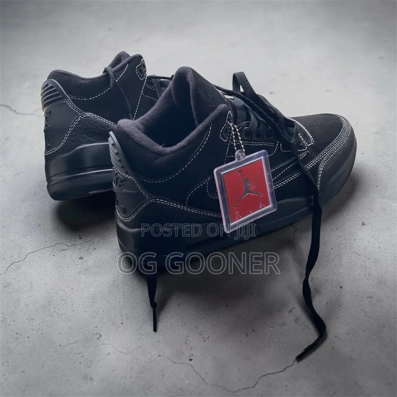 Air Jordan 3 Black Cat Travis Scott
