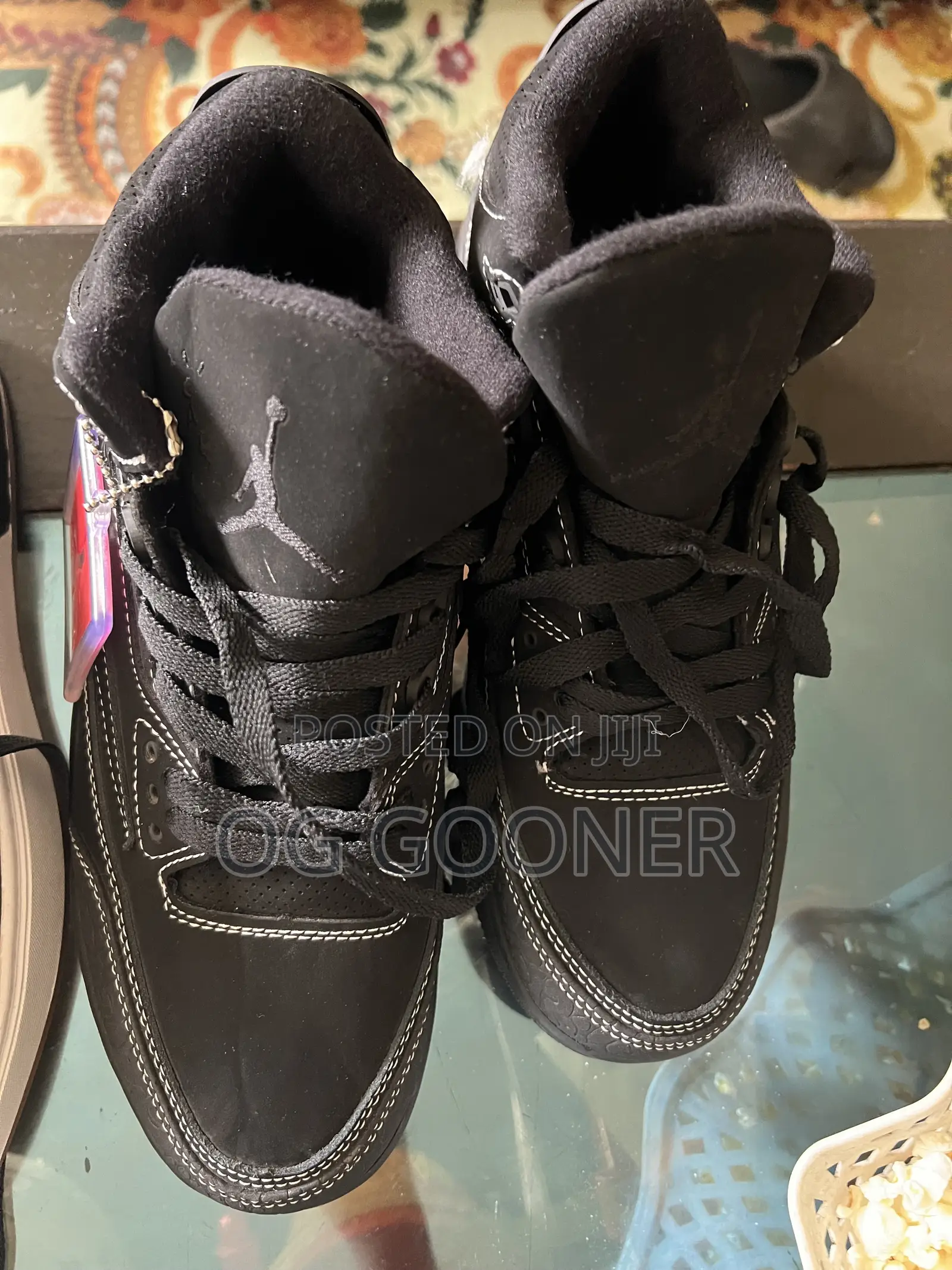 Air Jordan 3 Black Cat Travis Scott