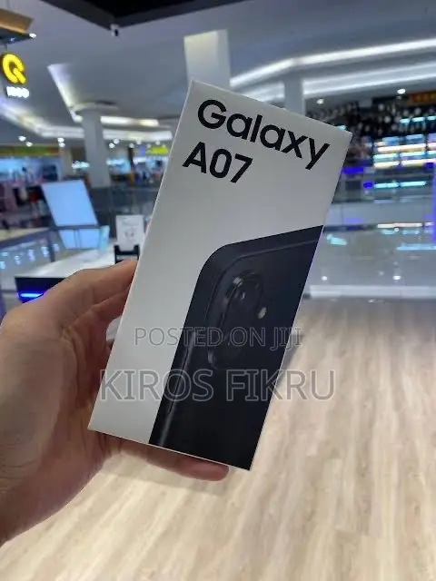 New Samsung Galaxy A07 64 GB Black
