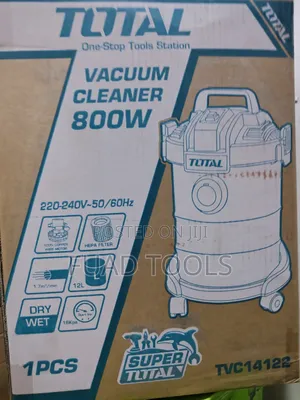 Total Vacuum Cleaner 800w 12L