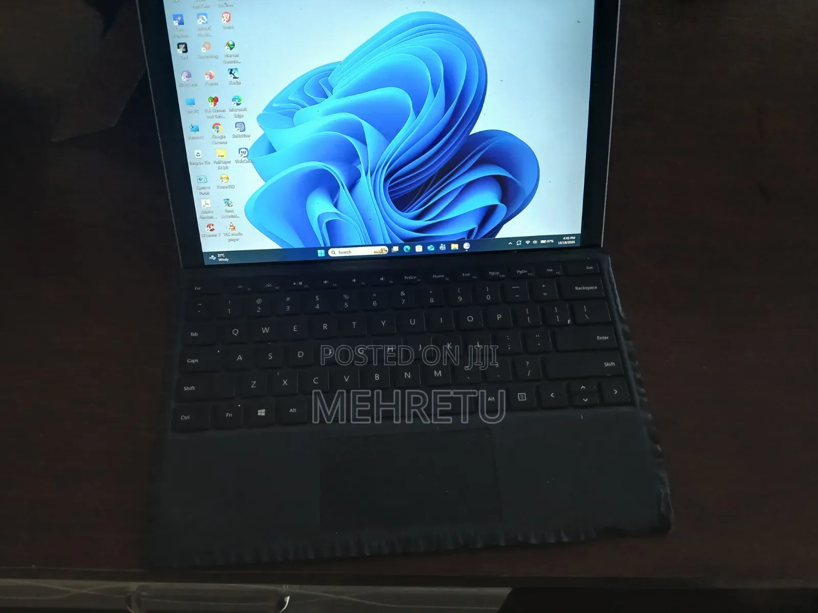 Laptop Microsoft Surface Pro 7 4GB Intel Core i3 SSD 128GB
