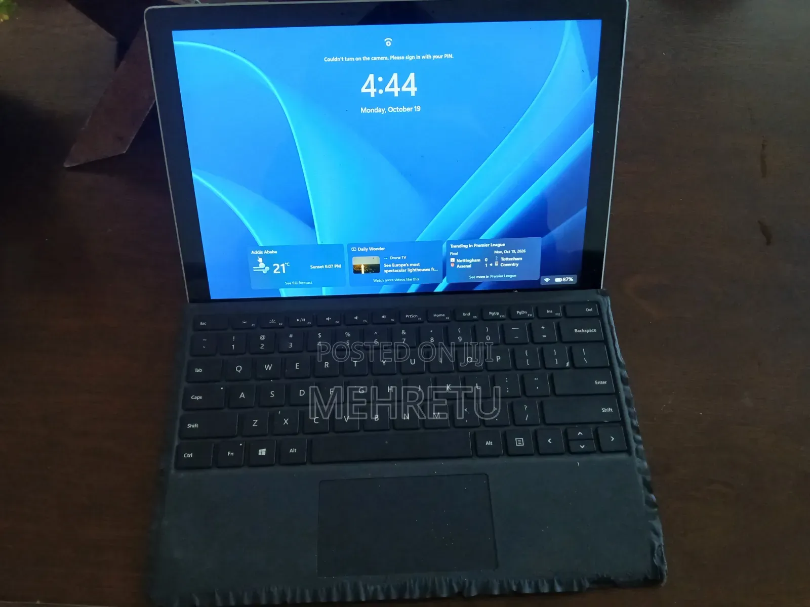 Laptop Microsoft Surface Pro 7 4GB Intel Core i3 SSD 128GB