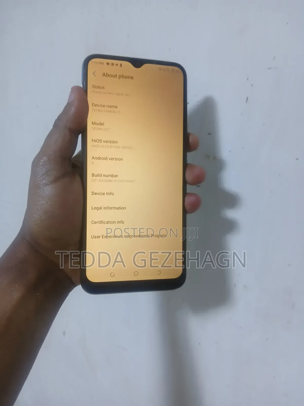 Tecno Camon 12 64 GB Blue
