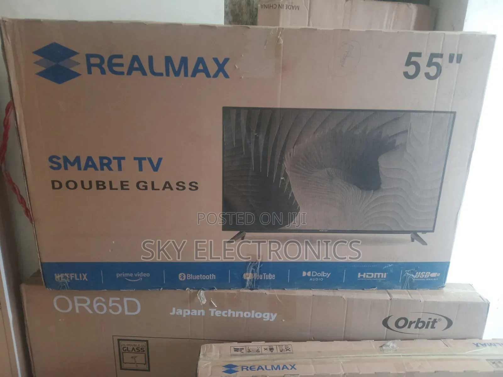Gsda TV 55inchi Led 4k Smart Android TV