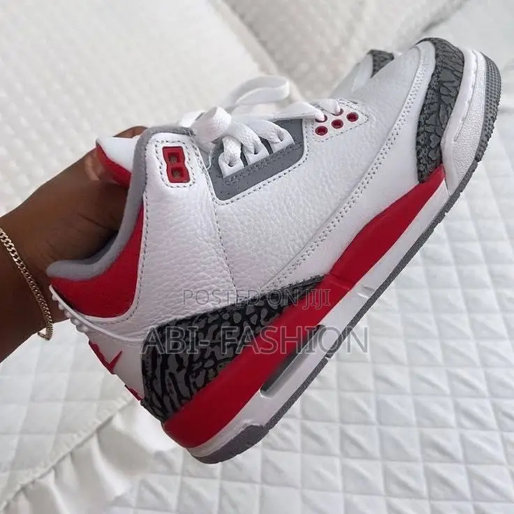 Air Jordan 3 Retro Red High | New Arrival | Sizes: 40, 41, 42, 43, 44