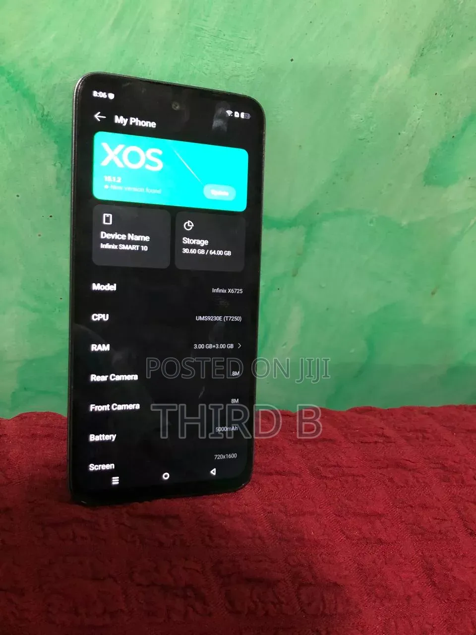 New Infinix Smart 9 64 GB Black