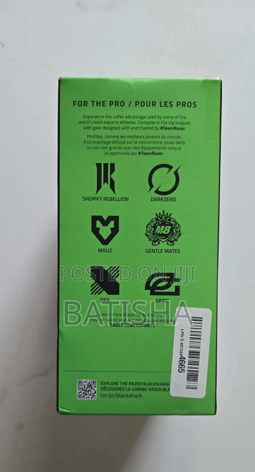 Razerblade Blackshark V3 X Hyperspeed