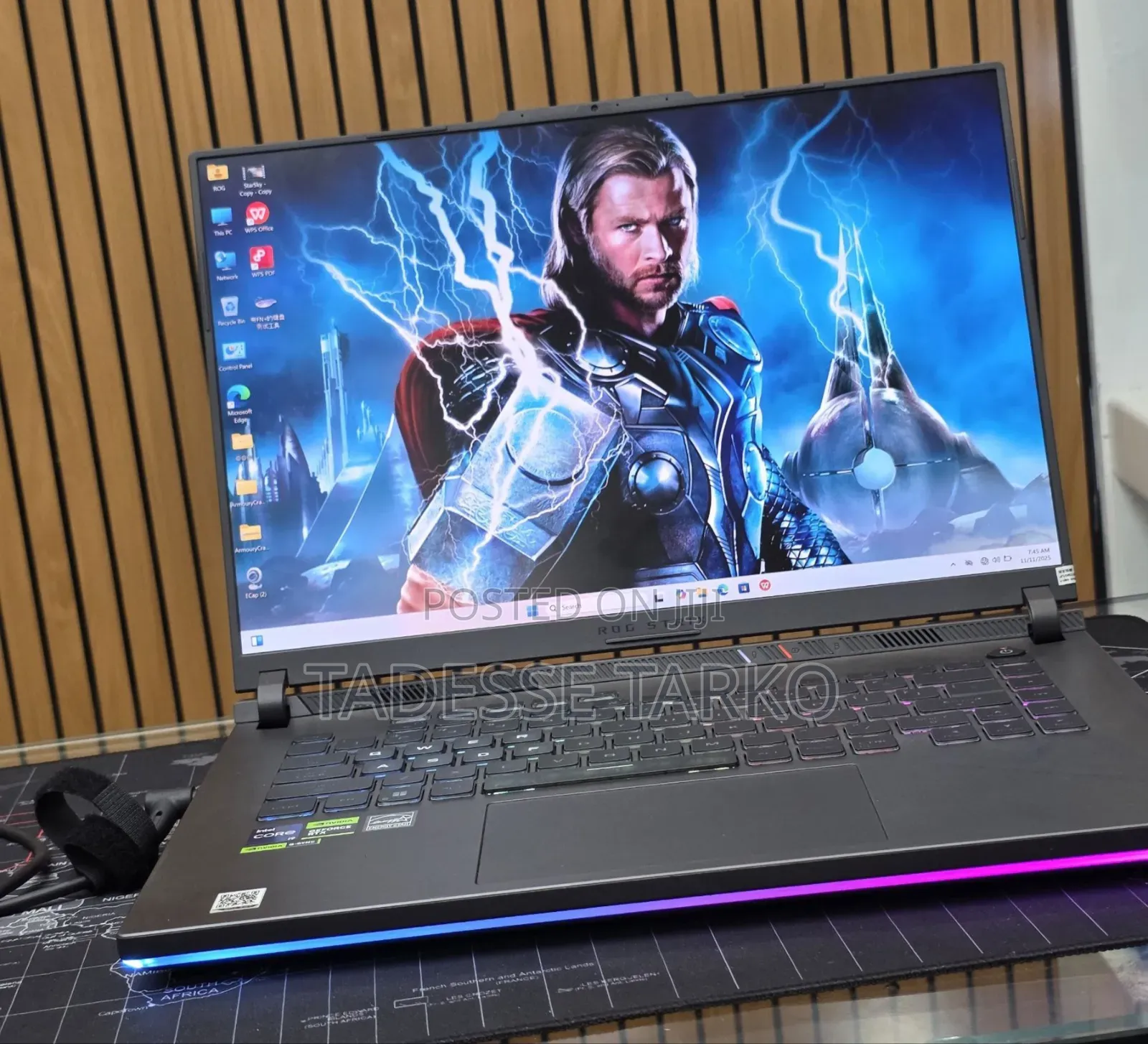 New Laptop Asus ROG Strix G16 G614 16GB Intel Core i9 SSD 1T