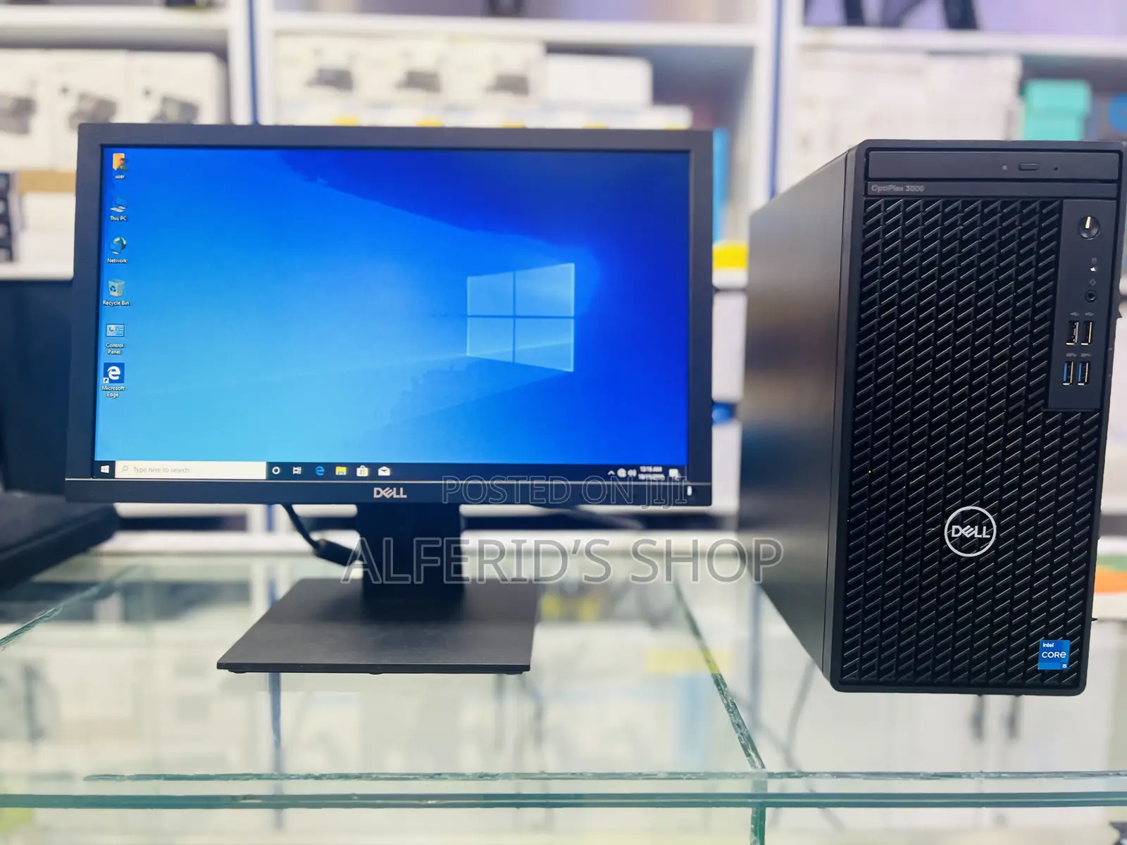 New Desktop Computer Dell Optiplex 3000 MT 8GB Intel Core i5 HDD 512GB
