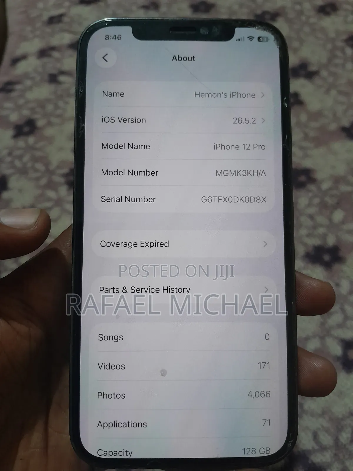 Apple iPhone 12 Pro 128 GB Graphite