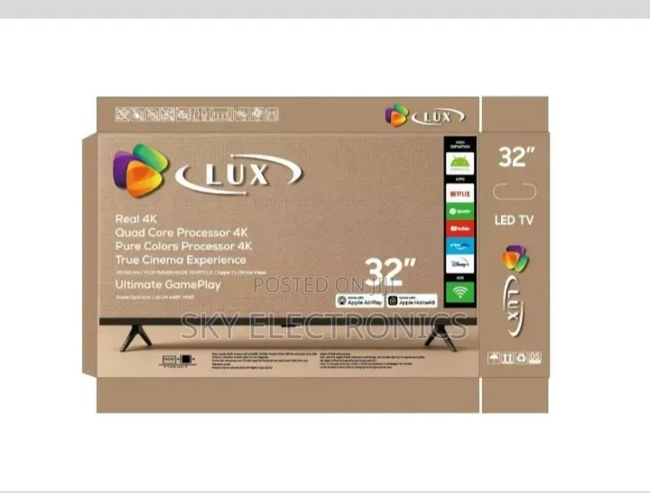 LUX TV 32inch Led 4k Smart Android TV