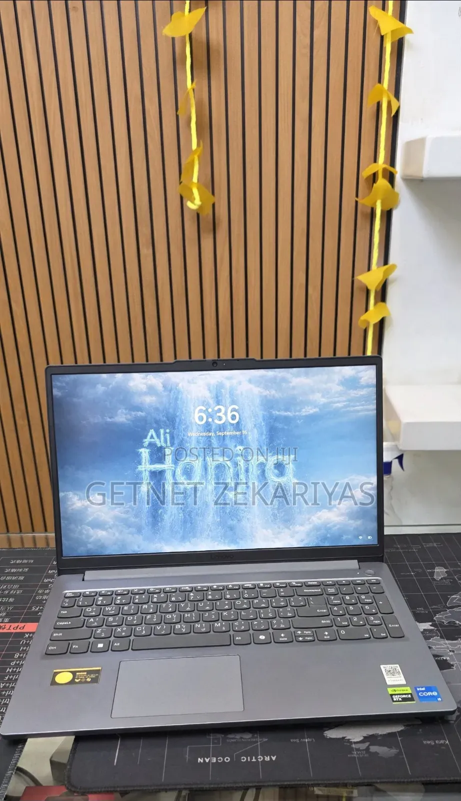 New Laptop Lenovo LOQ 15ARP9 12GB Intel Core i5 SSD 512GB