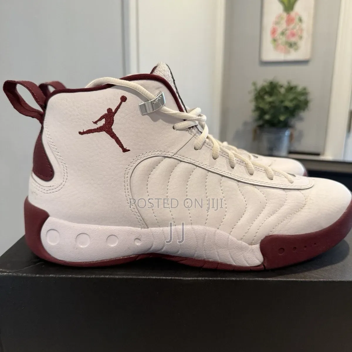 Nike Air Jordan Jumpman Pro Cherrywood White Red Mens