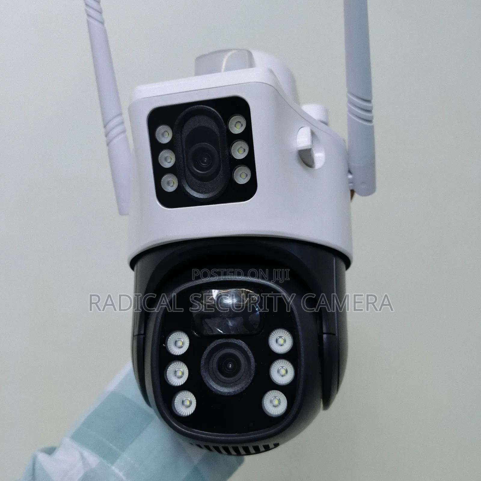 V380 4G Double Lens Solar Camera SIM Card Outdoor CCTV Night Vision