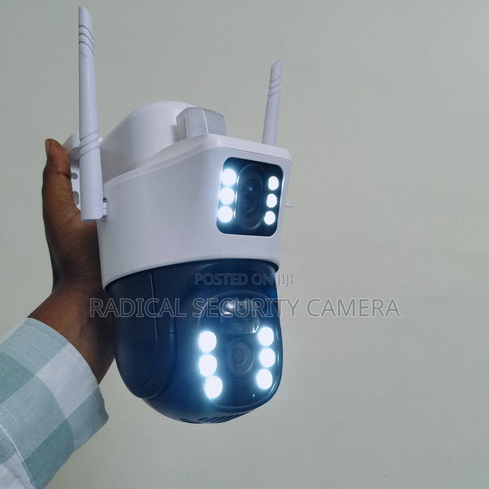 V380 4G Double Lens Solar Camera SIM Card Outdoor CCTV Night Vision