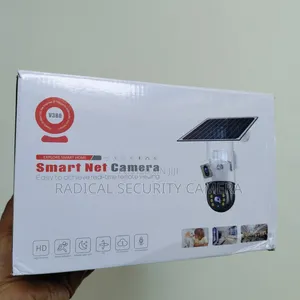 V380 4G Double Lens Solar Camera SIM Card Outdoor CCTV Night Vision