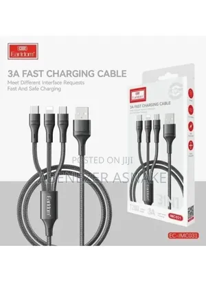One Cable,three Connectors