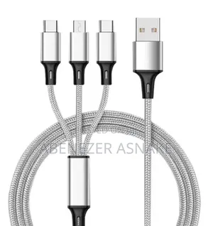 One Cable,three Connectors