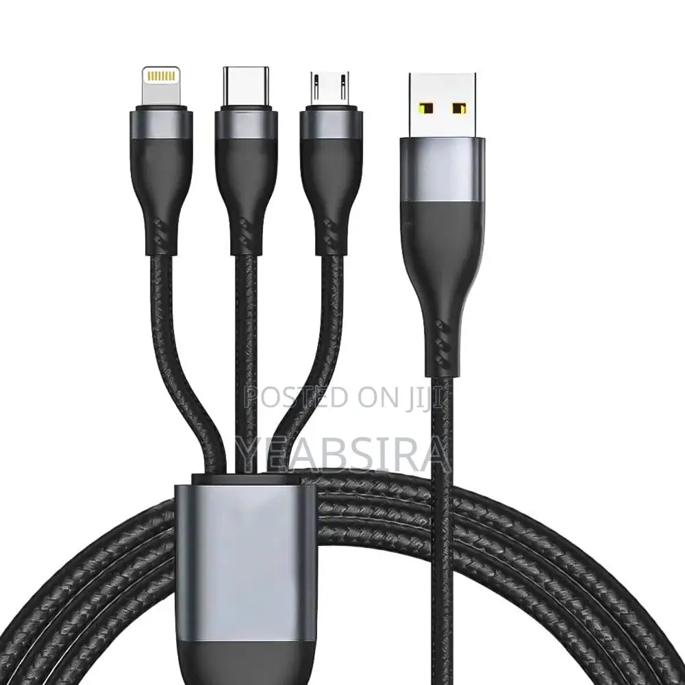 One Cable, Three Connectors