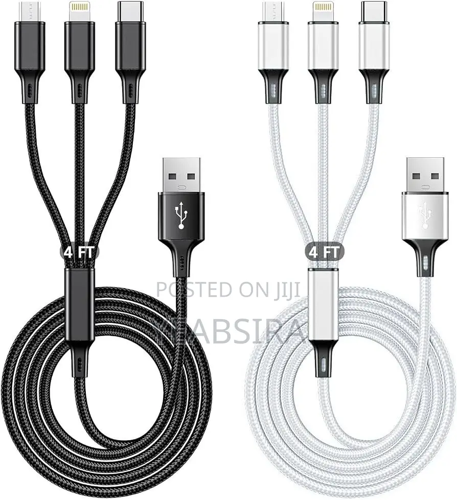 One Cable, Three Connectors