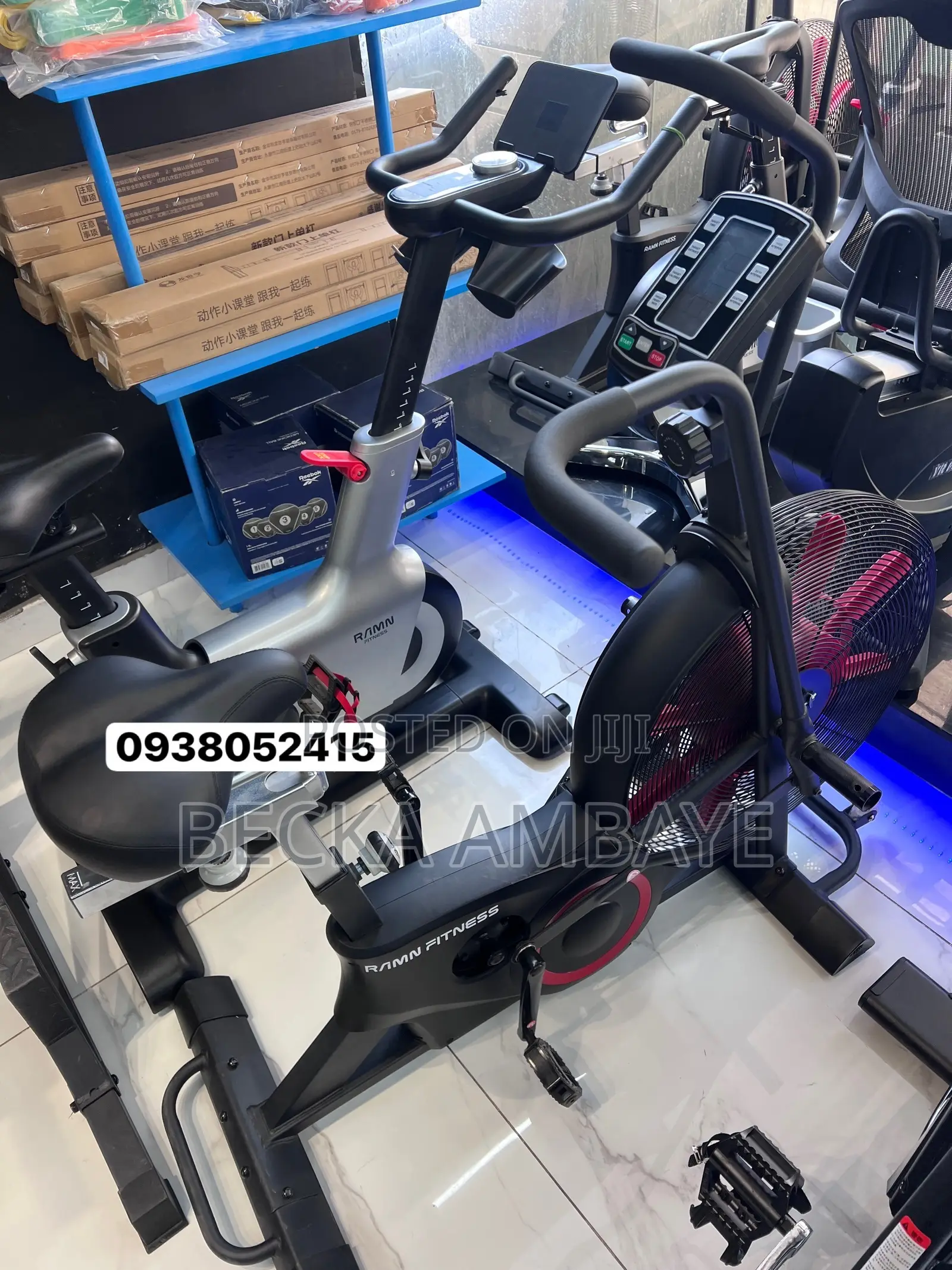 Air Bike / ኤር ባይክ / የጂም ባይክ / Exercise Bike