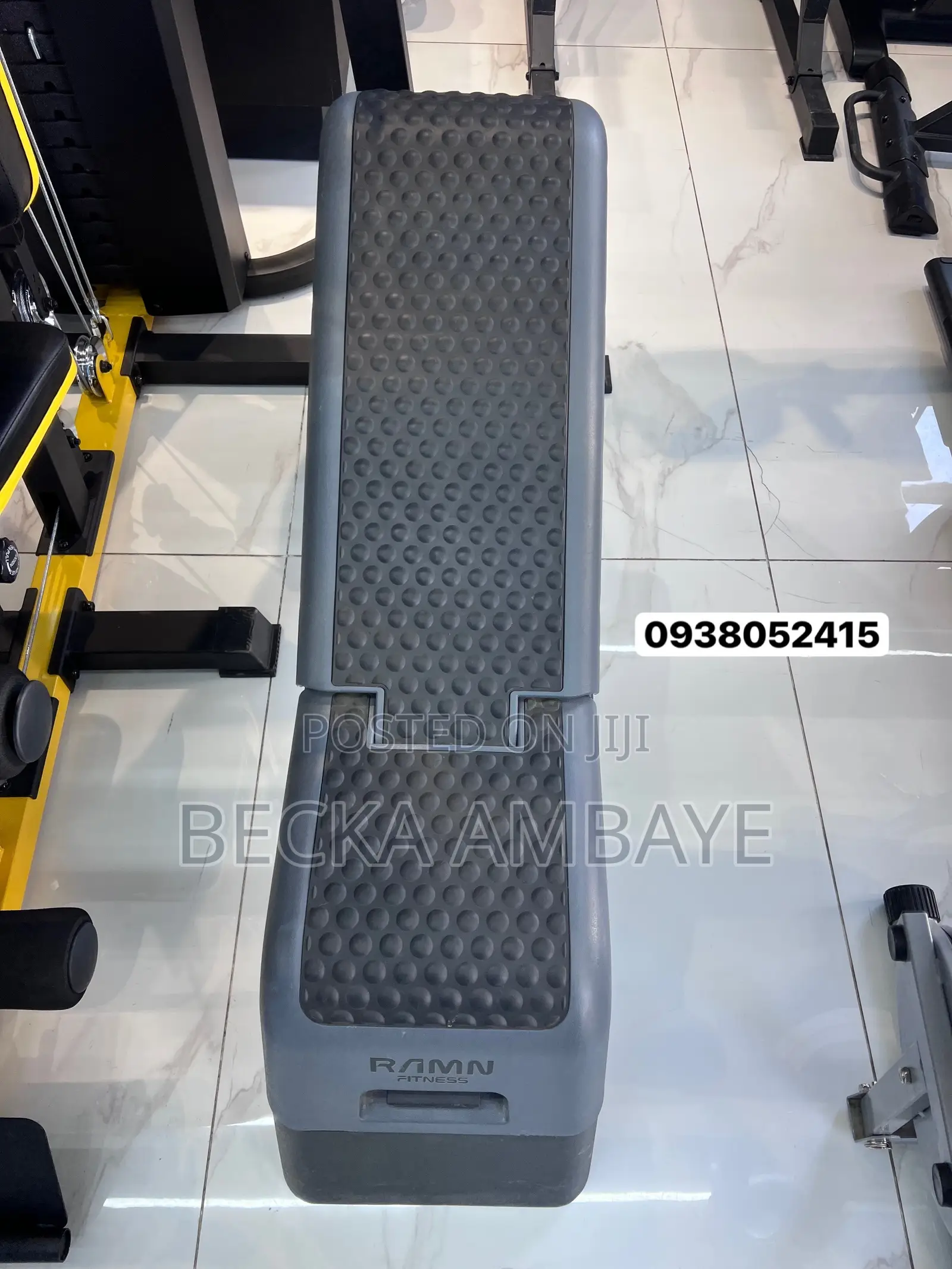 የጂም ስቴፐር እና ቤንች / Multi-Purpose Gym Bench & Stepper