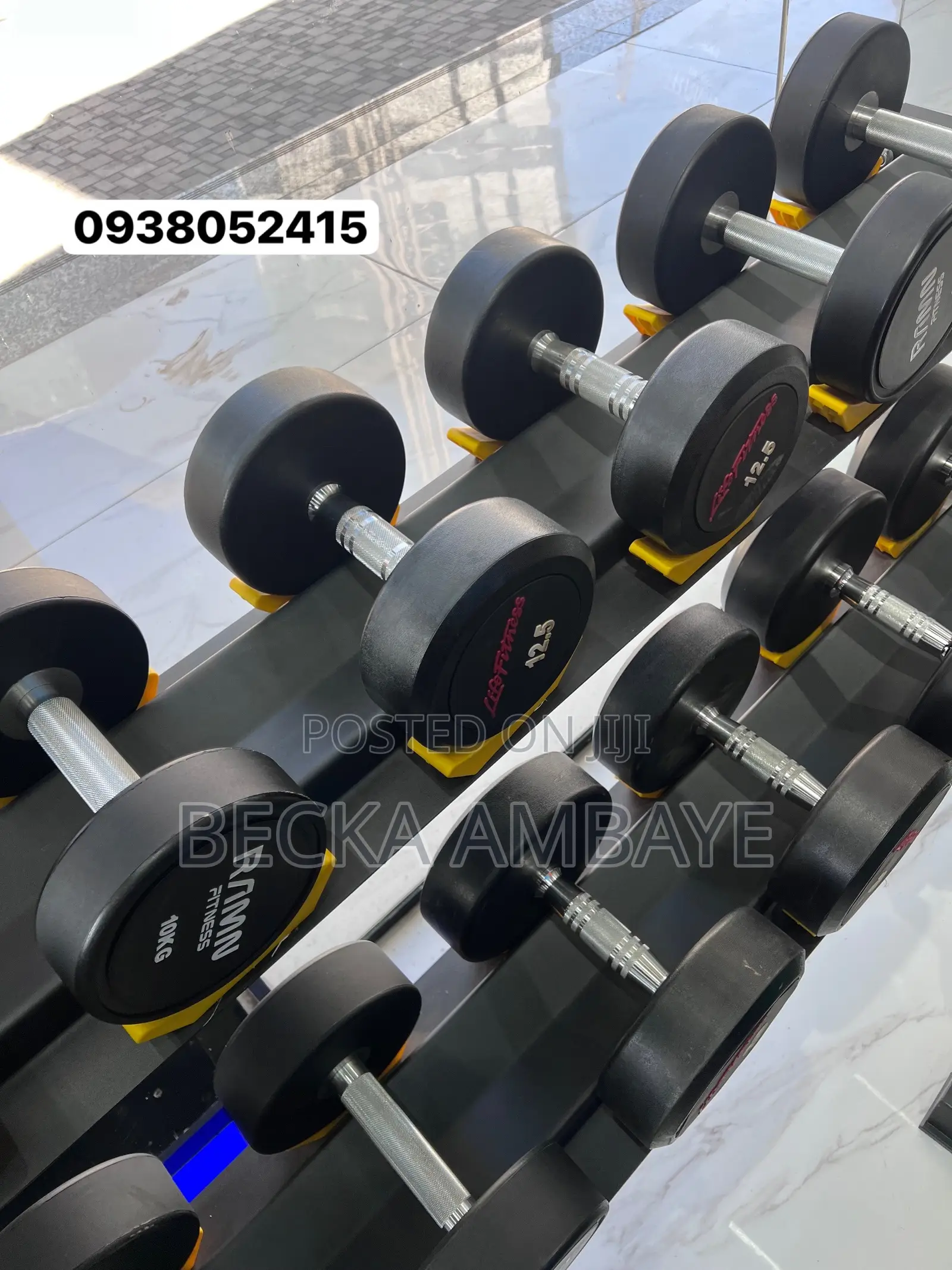 Dumbbell / ዳምቤል / LifeFitness Dumbbell